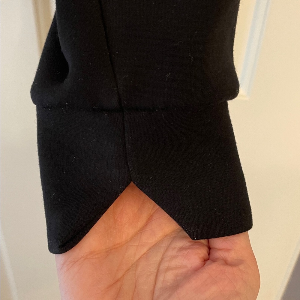 Spanx black AirEssentials half zip sweatshirt Med… - image 6